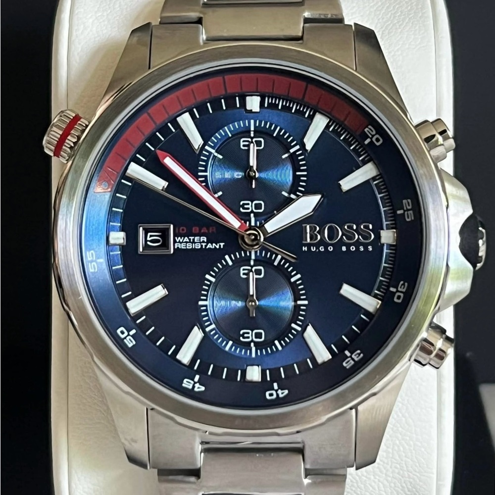 HB1513823 - Hugo Boss Men’s Globetrotter Chronograph Watch